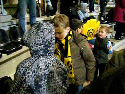 SVN/Vossenberg F4 op bezoek bij Roda JC - RKC Waalwijk ( 5 - 1 ) seizoen 2009/2010