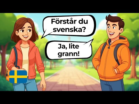 Learn Swedish with Conversations | Basic Questions & Answers (with subtitles)
