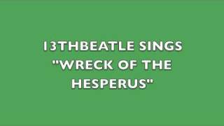 WRECK OF THE HESPERUS-GEORGE HARRISON COVER