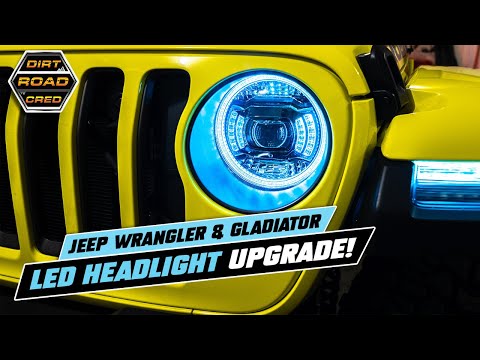 Diode Dynamics Elite LED Headlights Jeep Wrangler or Gladiator