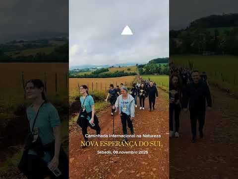 Caminhada em Nova Esperança do Sul #roça #extensãorural #caminhada