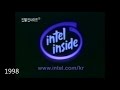 100 Subscribers Special Reuploaded 인텔 애니메이션 변천사 Intel Animation History Korean V