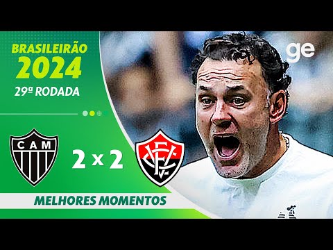 Gols e lances de Atlético Mineiro x Vitória