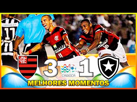 FLAMENGO 3 x 1 BOTAFOGO ● MELHORES MOMENTOS ● FINAL ● CAMPEONATO CARIOCA 2008 ● JOGO 02
