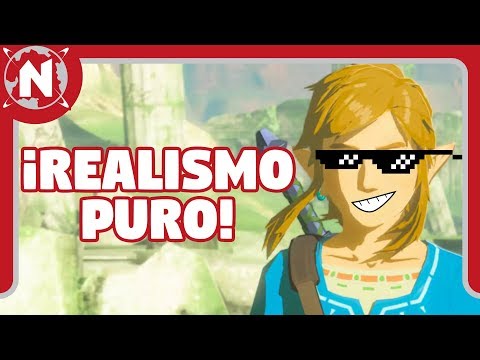 Detalles realistas en Breath of the Wild