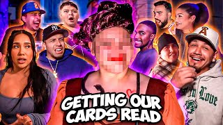 WE HIRED A FORTUNE TELLER *SCARY AF*