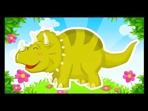 La comptine des dinosaures - Chanson et comptines pour bébés titounis