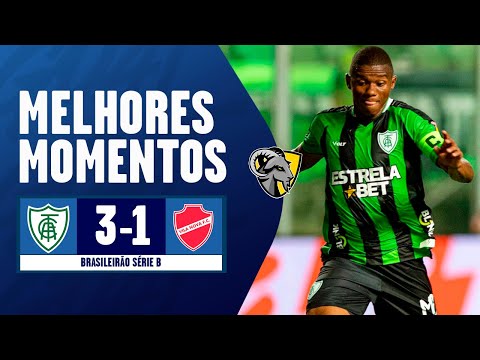 Gols e lances de América-MG x Vila Nova-GO
