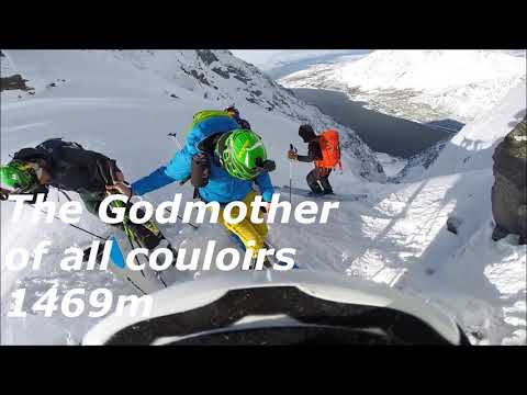 Norway - Alpes Lyngen - 2018 - Ski tour in beautiful corridors and virgin slopes