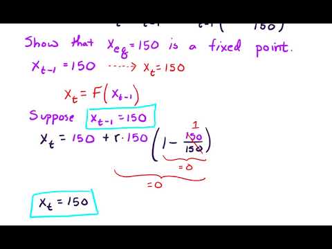 Finding fixed points in discrete-time models (part 1)