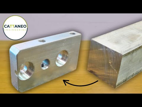 Turning a Solid Aluminum Bar into a Precision Part