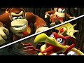 Donkey Kong Country Returns World 3 Ruins 2 Player Co Op No Damage 100 Walkthrough