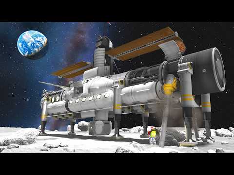 KSP: This MOBILE Mun Base TRANSFORMS!