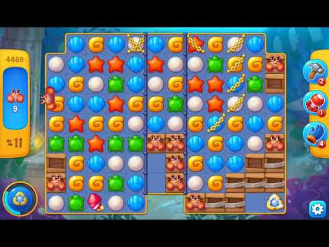Fishdom 2021 - Level 4469   #Playrix #Fishdom #gaming