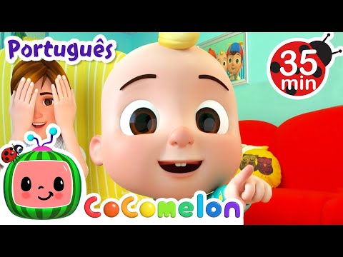 Capa de ACHOU! | Melhores Canções de CoComelon em Português | Músicas Infantis e Desenhos Animados