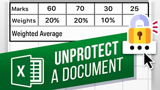 How to Unprotect Excel Sheets and Workbooks | 3 Ways to Unprotect Excel File with Password