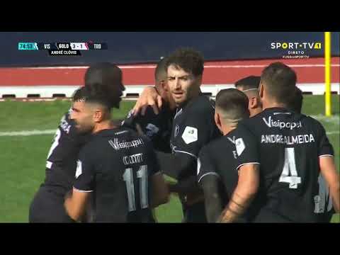 Golo André Clóvis: Ac. Viseu (3)-1 CD Trofense - Liga Portugal SABSEG | SPORT TV