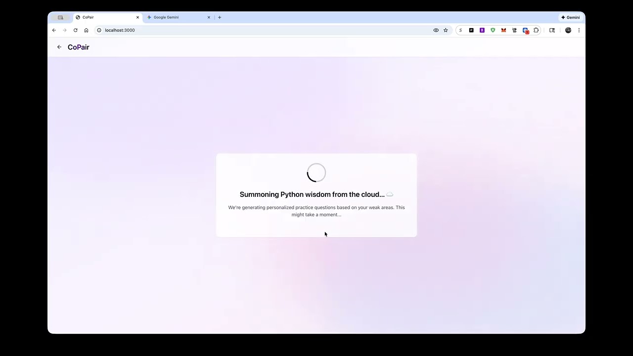 CoPair project preview