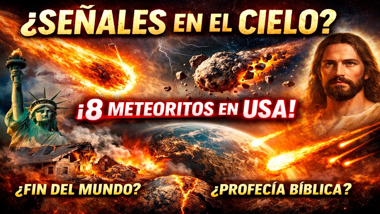 LA PROFECÍA BÍBLICA SE ESTÁ CUMPLIENDO? ESTÁN CAYENDO MUCHOS METEORITOS EN MARZO DE 2026
