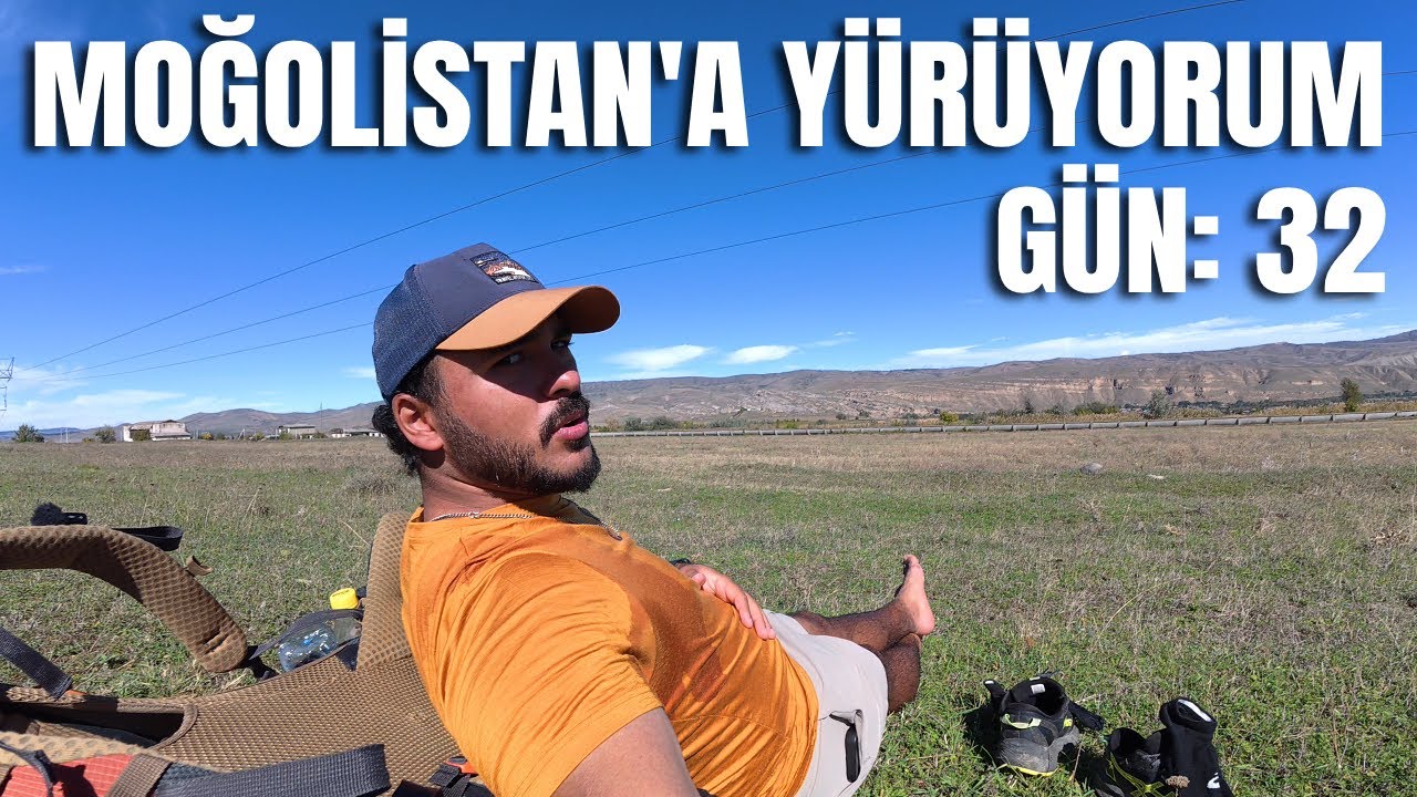 Walking from Turkey to Mongolia 🚶🏿♂️ Day 32 (Gori - Tbilisi Road | 31 KM)