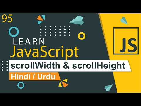 Javascript Scrollwidth Scrollheight Tutorial In Hindi Urdu