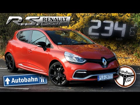 2016 Renault Clio R.S. (200 HP) | V-MAX, 0-100, 100-200 km/h, Presentation, Highway Test. | 4K