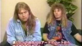 Michael Kiske and Grapow interview in Japan &#39;93