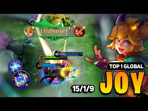 Legendary! Joy Best Build 2023 [ Joy Top 1 Global ] By dannTzy. - Mobile Legends