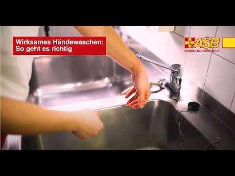 Wirksames Händewaschen: So beseitigt ihr Krankheitserreger