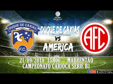 Gols: Duque de Caxias 0 x 3 América | Campeonato Carioca Série B1 | Antena Esportiva Web Rádio