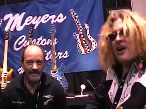 Joe Walla discovers Meyers Custom Guitars at NAMM '08