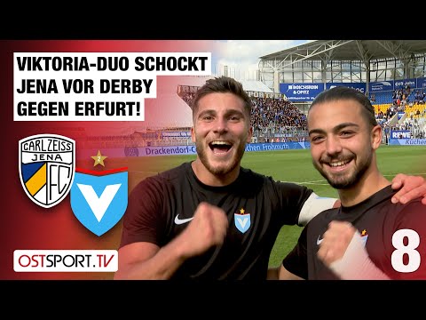 Viktoria-Duo schockt Jena vor dem Derby gegen Erfurt: Jena - Viktoria | Regionalliga Nordost