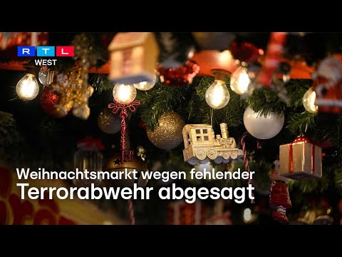 Weihnachtsmarkt in Overath abgesagt – Ärger um Kosten zur Terrorabwehr | RTL WEST