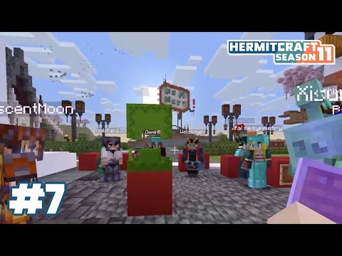 Christmas gift exchange game! Dirty Santa? Angry Saint iJevinicholas! — HermitCraft 11: ep 7