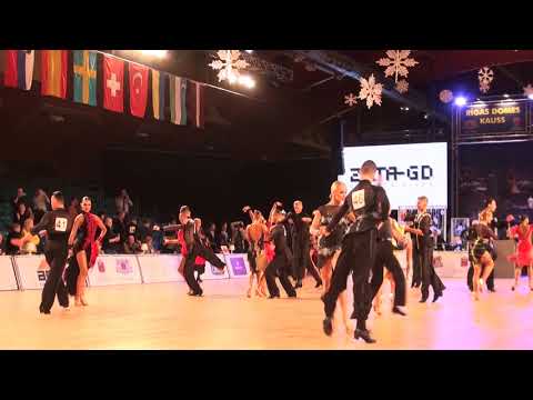 00676 WDSF Youth Open Latin  r.1 Baltic Grand Prix 14.12.2018