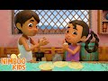Aloo Ke Parathay Cartoon Rhyme आलू के पराठे Hindi Songs And Kids Videos
