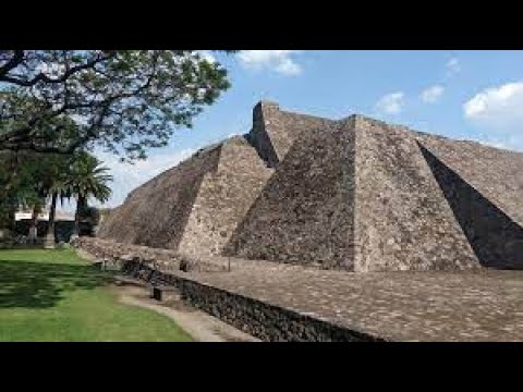 Pirâmide TENAYUCA, Mesoamericana Pré-colombiana, Sítio Arqueológico, Cidade do México, CDMX, México