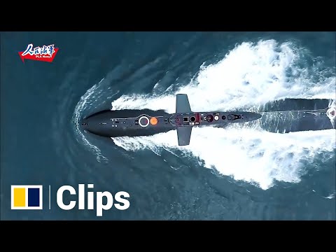Chinese navy video shows nuclear sub launching JL-2 ballistic missiles during drill