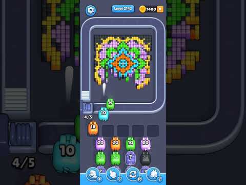 Pixel Flow Level 2143 Walkthrough