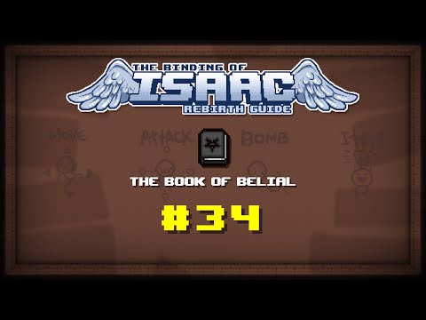 Binding of Isaac: Rebirth Item guide - The Book Of Belial