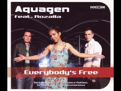 Aquagen feat. Rozalla ‎- Everybody's Free (Maxi-Single)