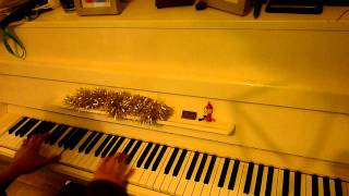 Merry Xmas Everybody by Slade for solo piano