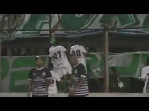 Gol de Fumagalli - União Barbarense o x 2 Guarani  - Paulista Serie a2 19-03-2016