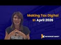 Making Tax Digital In April 2026 Here S What You Need To Know