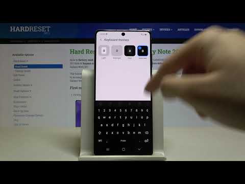 How to Change Keyboard Theme in SAMSUNG Galaxy Note 20 – Set a New Keyboard Theme