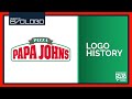 Papa John S Pizza Logo History Evologo Evolution Of Logo