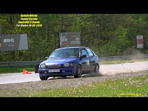 Gębala Maciej - Toyota Corolla - SuperOES 5 Runda  Tor Kielce 18-05-2019