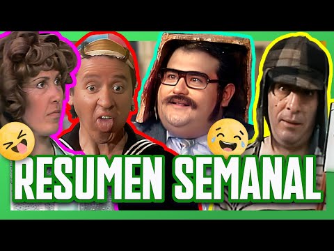 TRAVESURAS de El Chavo del 8: Quico pelea con el Chavo y Don Ramón con el Profesor Jirafales más…
