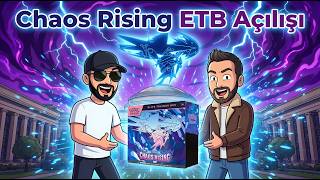 Chaos Rising ETB Açıyoruz Amerika MIT'teyiz! Mega Greninja ex Avı