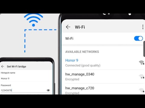 How to share your wifi but not your password on Huawei P30 pro
